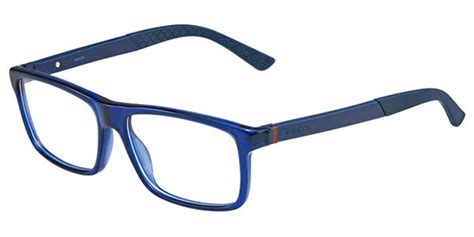 gucci gg1074jpb matte blue|Gucci GG1074 JPB Eyeglasses in Blue .